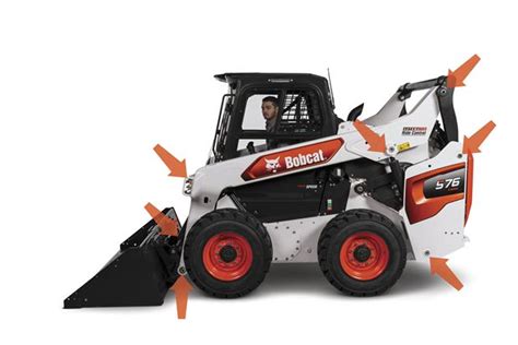 bobcat skid steer grease points|bobcat trackloader grease.